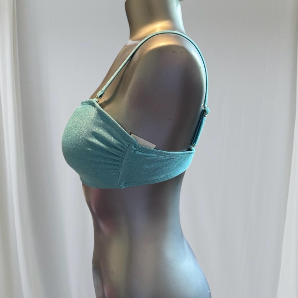 $10 Add-on | Blue Bikini Top Classic Swimwear - Picture 2 of 16